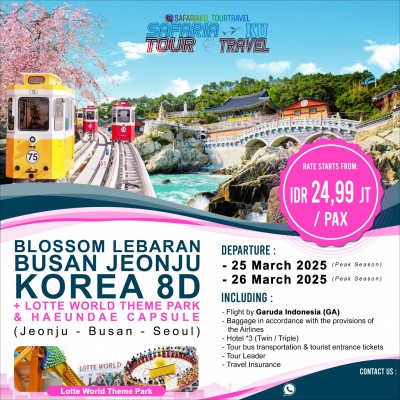 LEBARAN BLOSSOM BUSAN JEONJU 8D